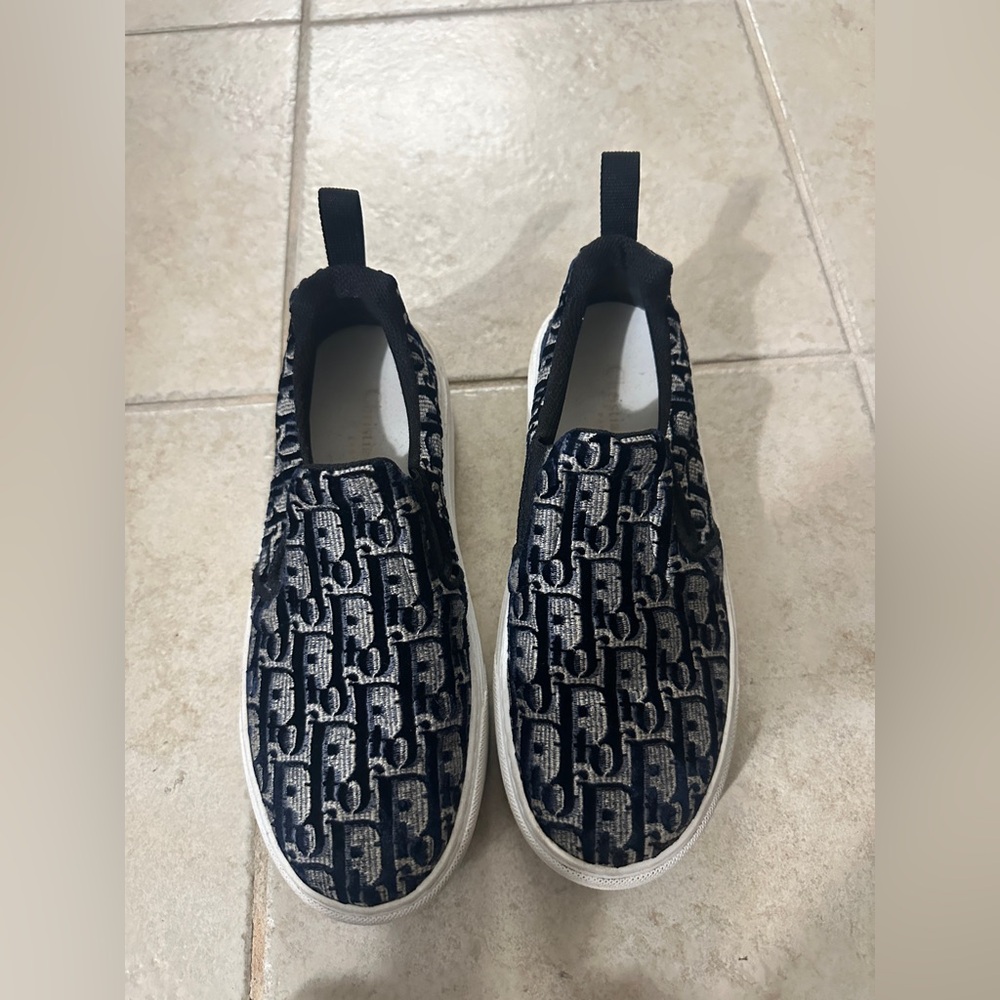 Dior Woman’s Solar Trainers slip-on Oblique